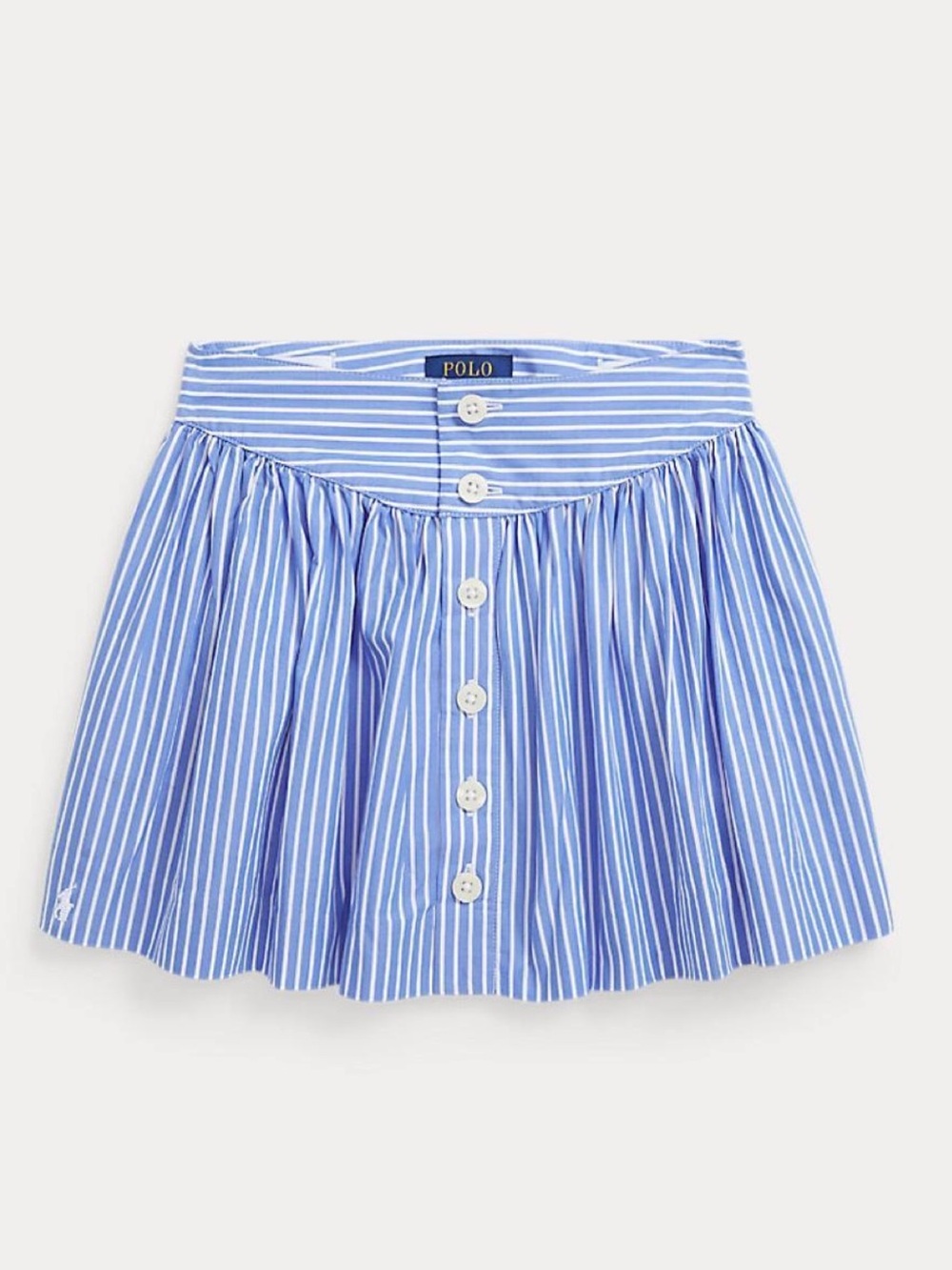 Polo Ralph Lauren blue and white striped mini skirt 5 years